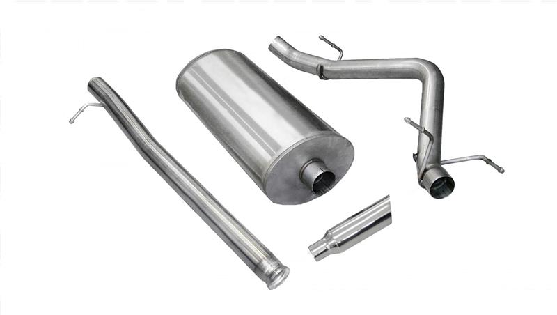 Chevrolet Silverado Performance Exhaust - Single Side Exit - CORSA Performance - Cat-Back Sport - Polished - `09-`13